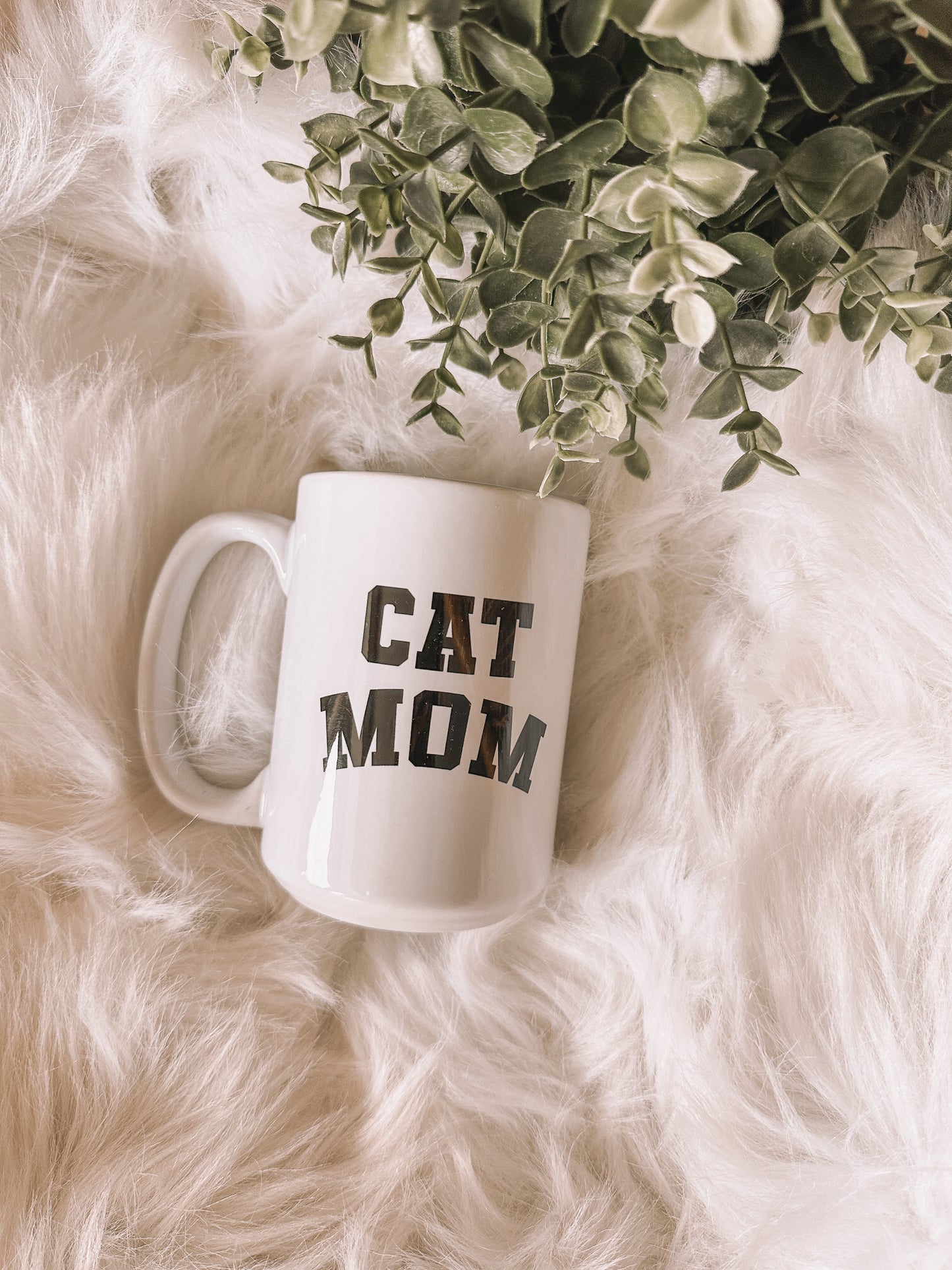 The BRUNETTE Label - Cat Mom Mug