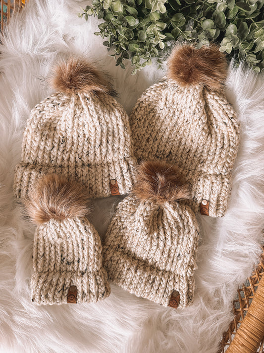 Hart Strings Knit Toque - Oatmeal