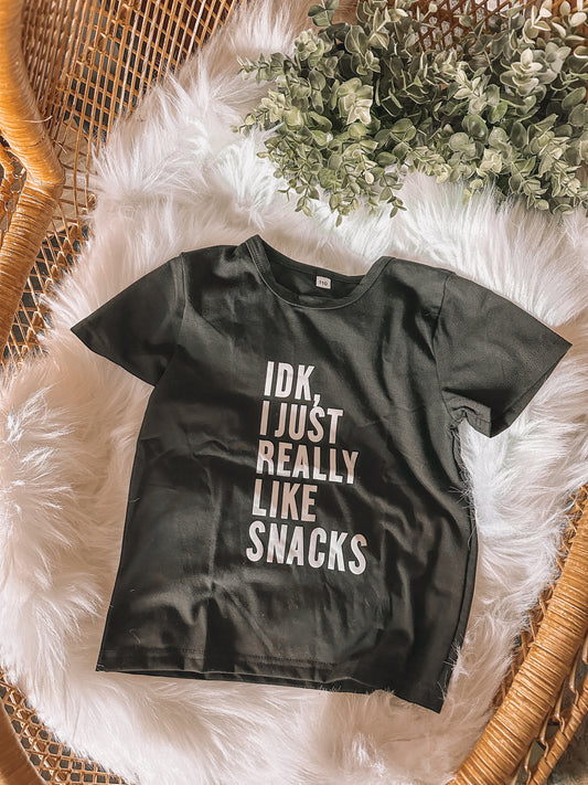 Hart Strings - IDK I Just Really Like Snacks T-Shirt