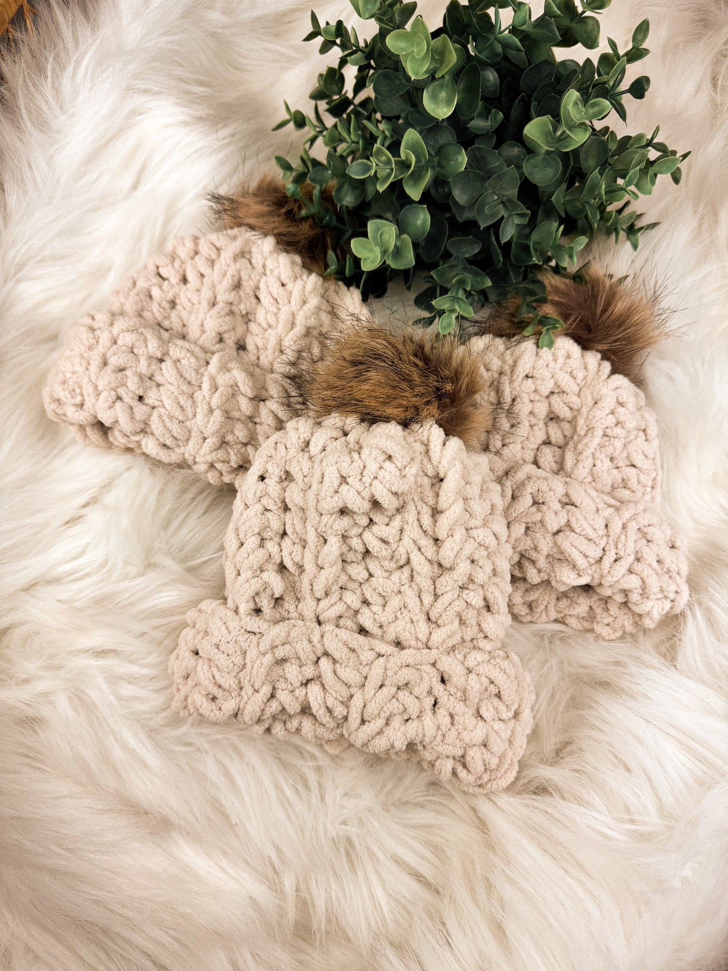 Hart Strings Baby Chunky Crochet Toque - Plush Collection