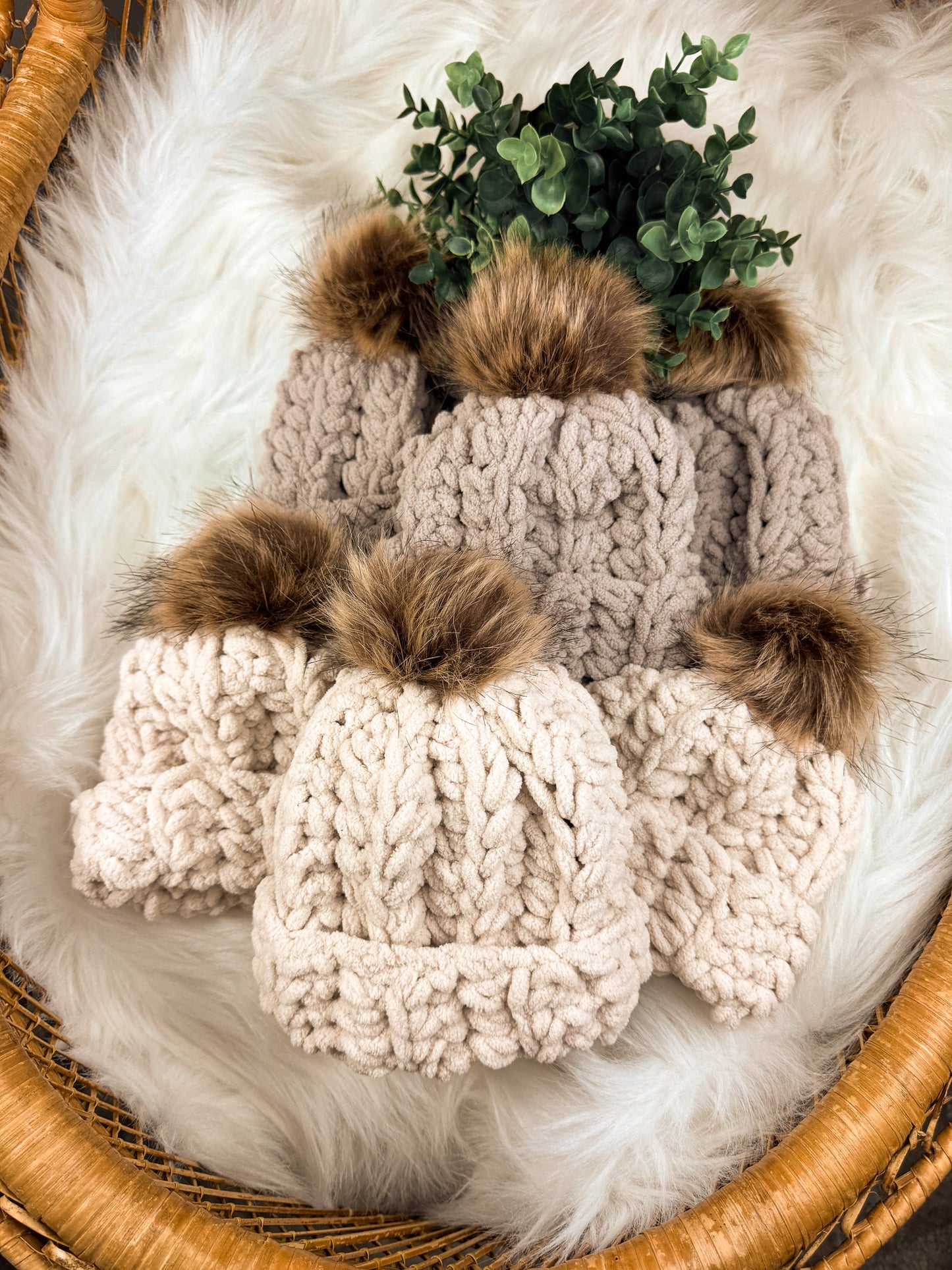 Hart Strings Baby Chunky Crochet Toque - Plush Collection