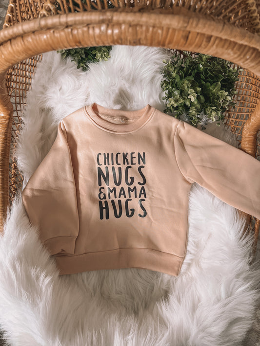 Chicken Nug's & Mama Hugs Sweater