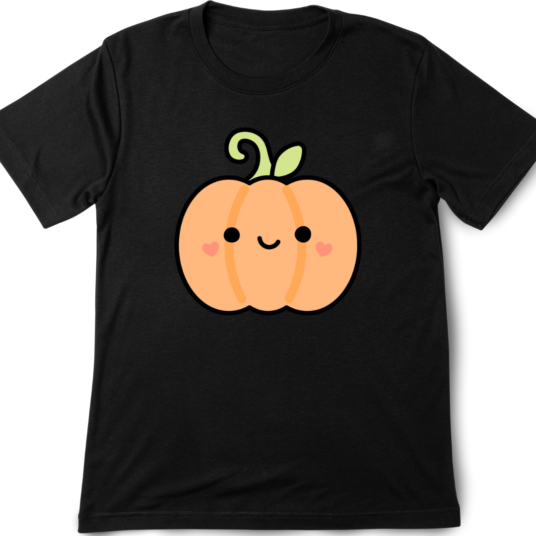 Hart Strings Kawaii Pumpkin T-Shirt