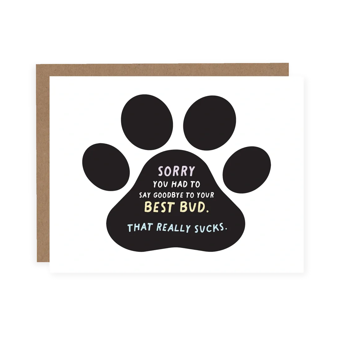 Card - Best Bud Pet Sympathy