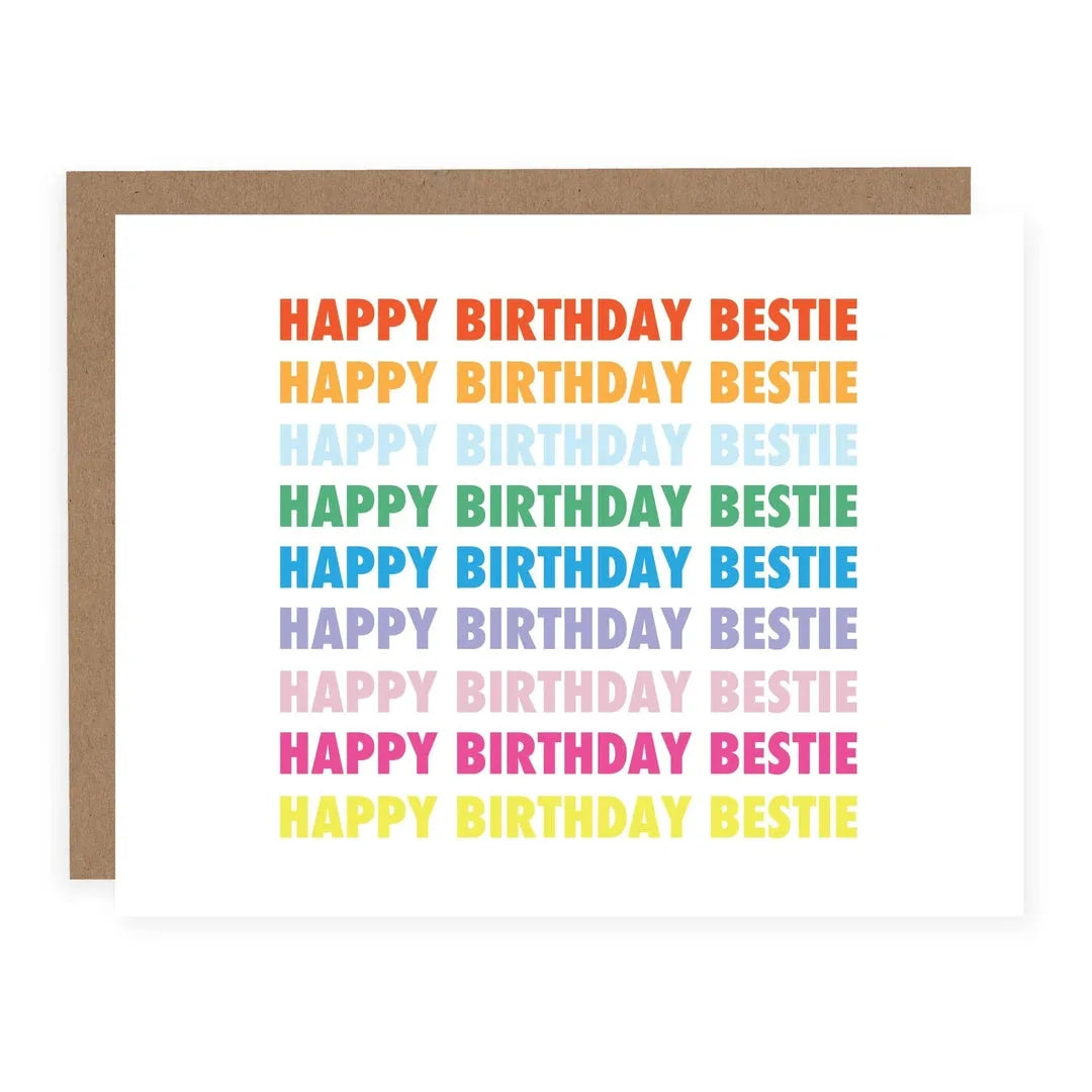 Card - Happy Birthday Bestie