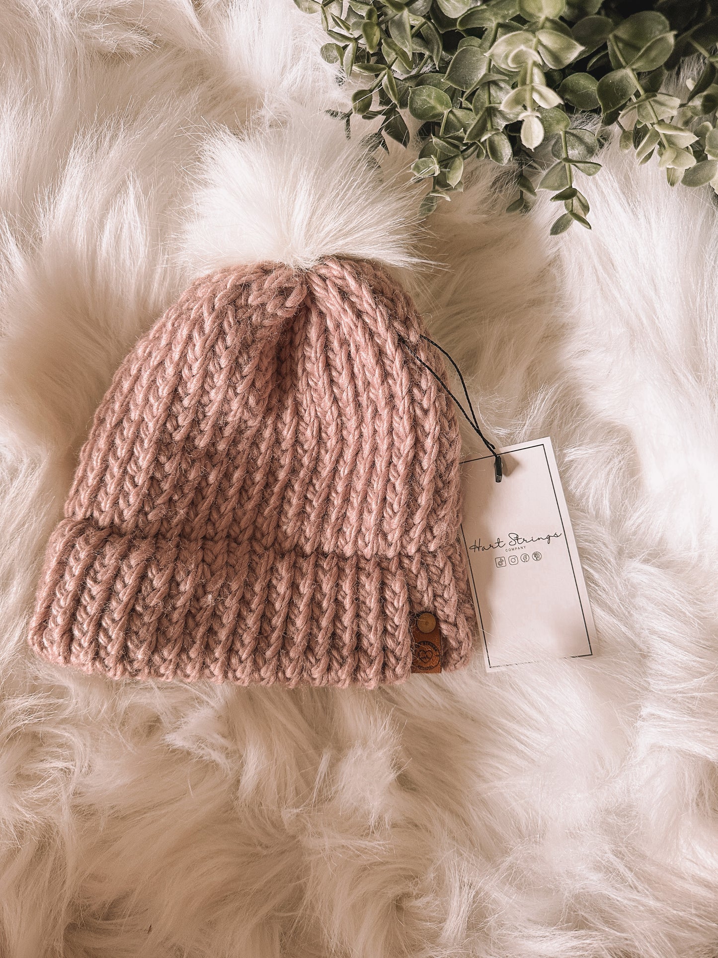 Hart Strings Knit Toque - Wisteria