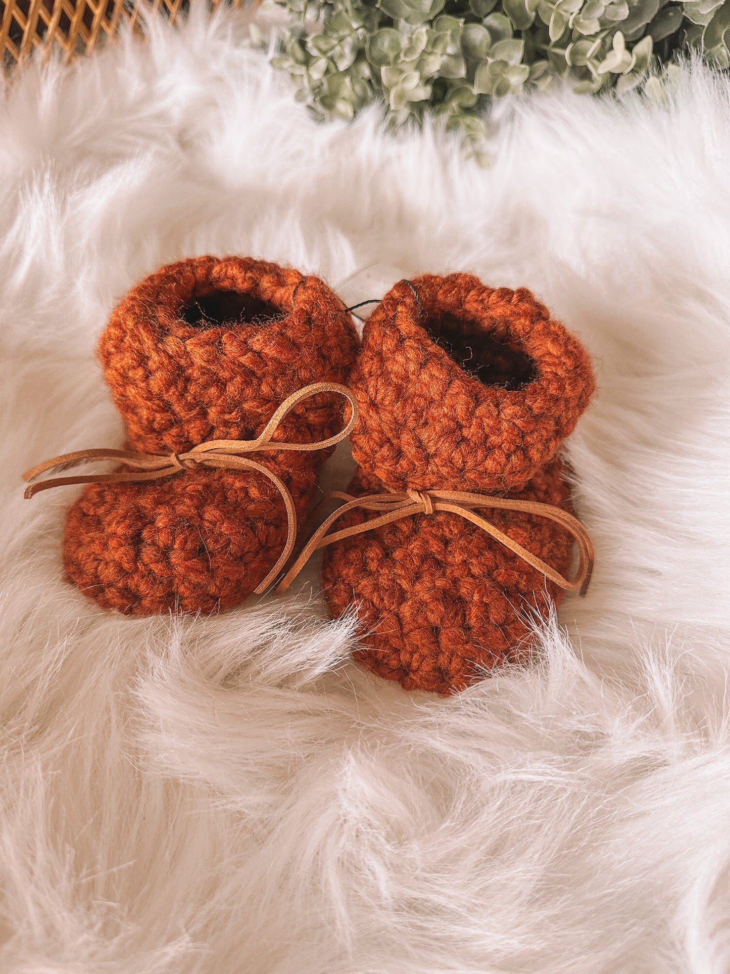 Hart Strings Crochet Baby Bootie Assorted